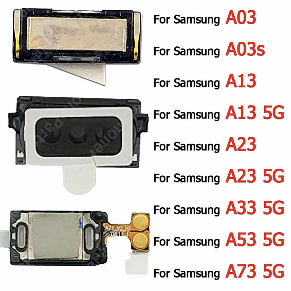 Alto-Falante Do Fone De Ouvido Para Samsung A03 A03S A13 A13 A23 A33 A53 A73 5G Superior Substituição Reparação Peças Re