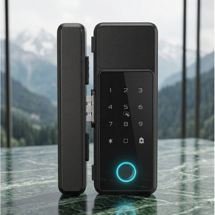 Fechadura Eletrônica Digital com Biometria e Senha Segurança Inteligente Maisclick
