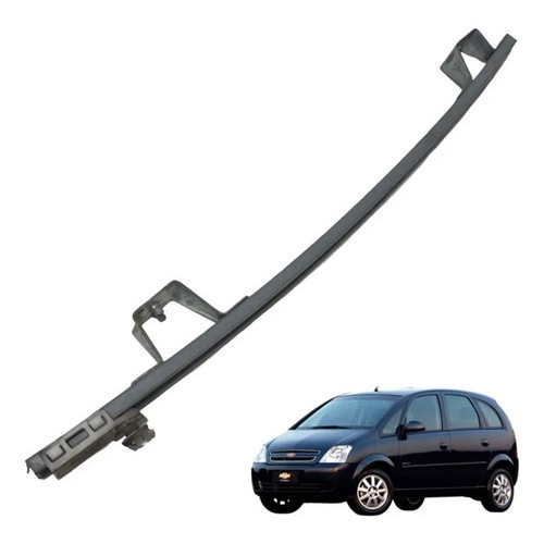 Canaleta Vidro Porta Dianteira Direita Gm Meriva 2005-11 Prateado