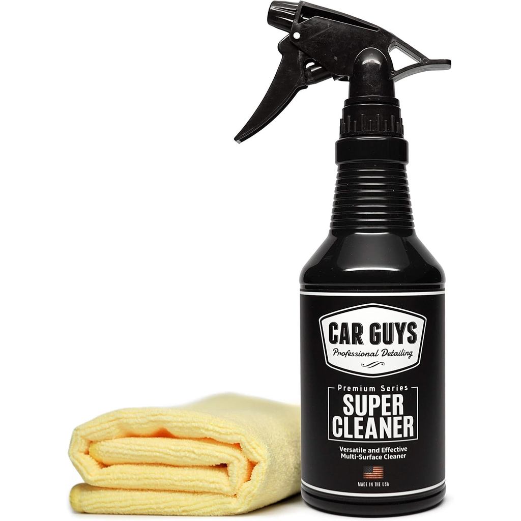 CAR GUYS Super Limpador |   Limpador Eficaz para Interior de Carro |   Limpador de bancos de carro de couro |   Removedo