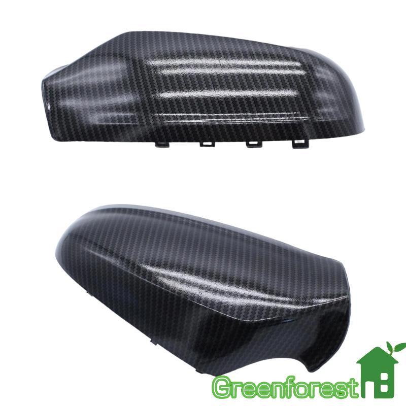 greenfor Carro Elegante Exterior Espelho Capa Escudo Aparência Moderna Adequado Para MK5 2004-2009 Montagem 2p