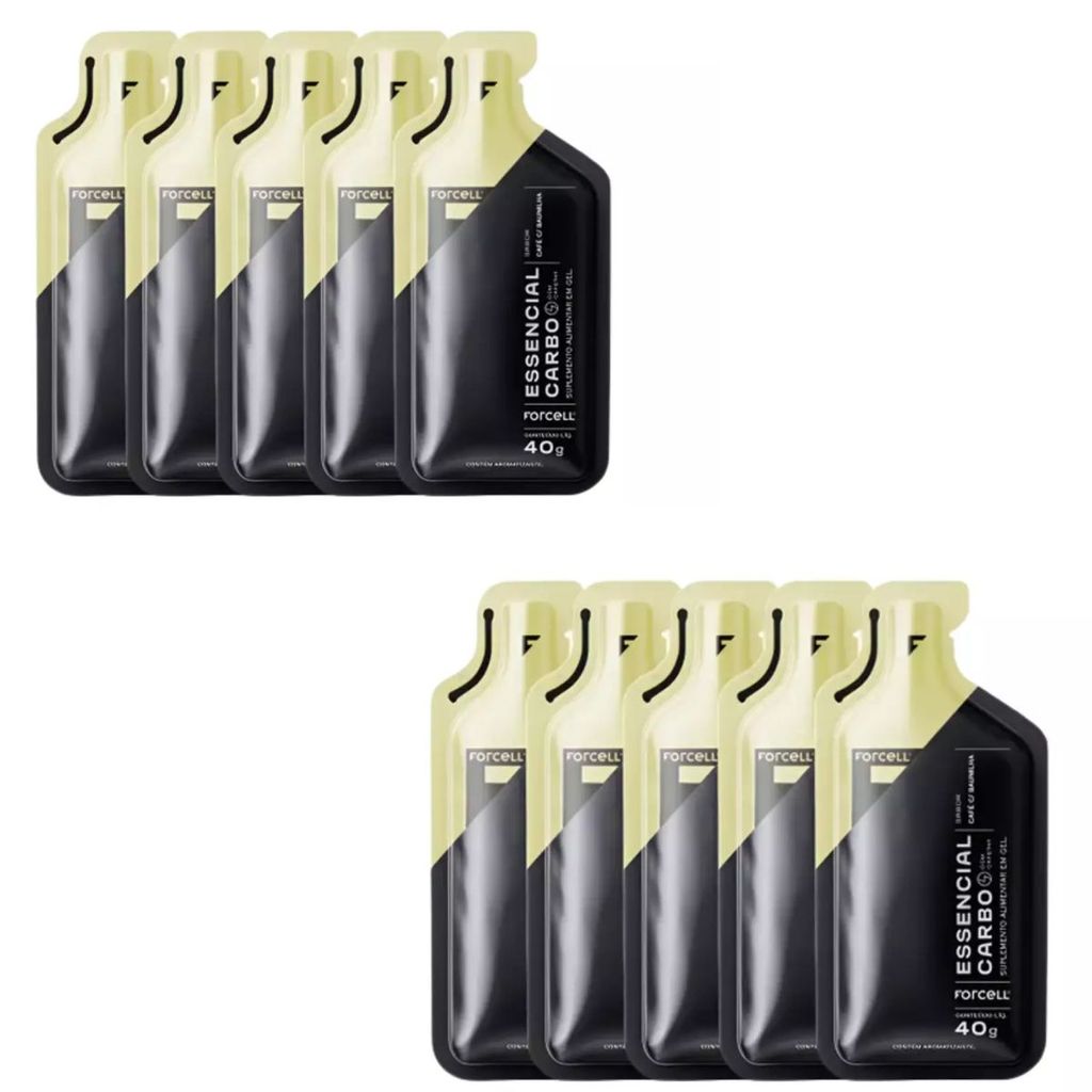 Essencial Carbo com Cafeina Display Com 10 Sache Com 40g Forcell
