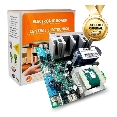 Central De Comando Triflex Connect Placa Motor Eletrônico Verde 127/220v