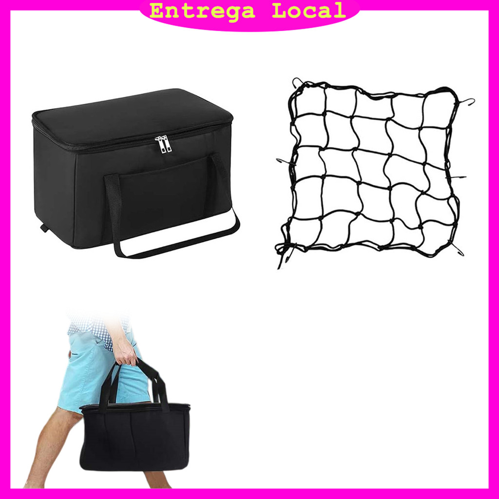 Bolsa De Forro Removível Para Cesta, Dobrável, Impermeável, Rede de Carga,  bolsa removível para cesta frontal