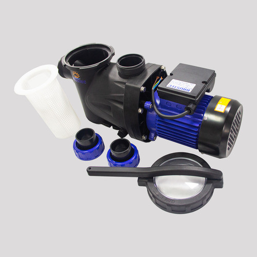 Bomba Centrífuga Para Piscina Brustec Bb 1/2cv Silenciosa Economic 220v Com Pré-Filtro