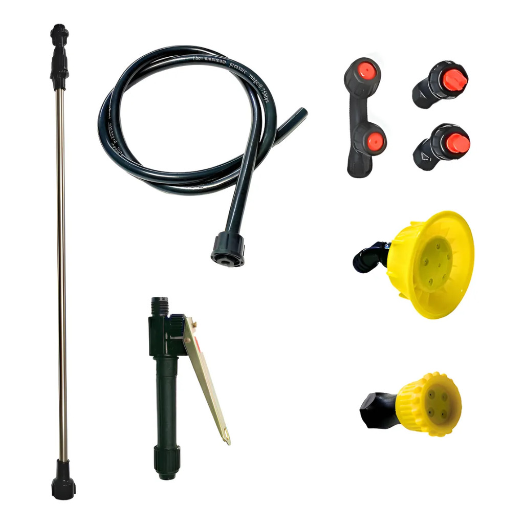 Lança Completa Pulv. Brudden 20l + Kit Bicos Peças Reposição 
