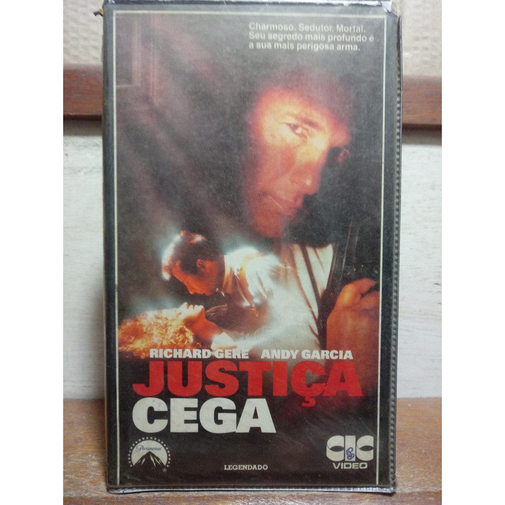 Vhs Justiça Cega - Richard Gere - Andy Garcia