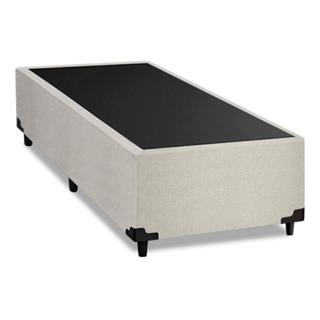 Cama Box Solteiro 0,88m com 38cm de Altura Prince Branco Linho em Oferta na Shopee