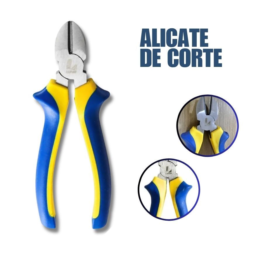 Alicate Corte Diagonal 6 Polegadas Peq reparos elétricos