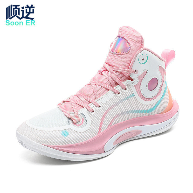 Tênis de basquete masculino feminino esportes tênis de corrida malha respirável tênis de vôlei