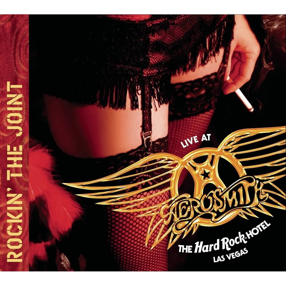 CD AEROSMITH AEROSMITH = LIVE AT THE HARRD ROCK HOTEL - LAS VEGAS