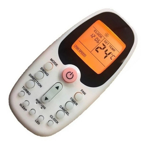 Controle Remoto Para Ar Condicionado Midea Estilo Comfee Mxt