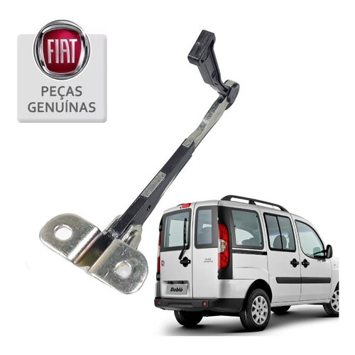 Limitador Da Porta Traseira Doblo Original Fiat Doblô Todas