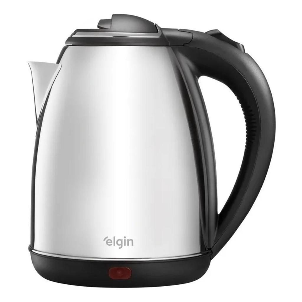 Chaleira Elétrica Elgin 1,8L Inox CHA10  1500w 127v ou 220v