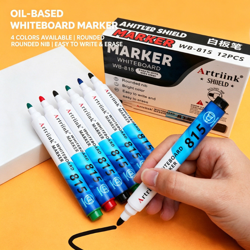 (12 unidades/caixa) pode adicionar tinta caneta marcadora dedicada para quadro branco de grande capacidade Caneta para