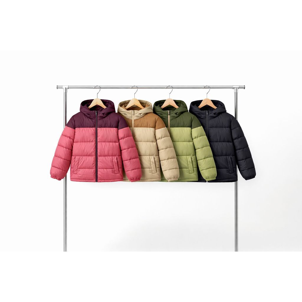 Jaqueta Infantil E Juvenil Blusa Casaco Bobojaco de Gominho Premium Menino Menina Estilo Puffer