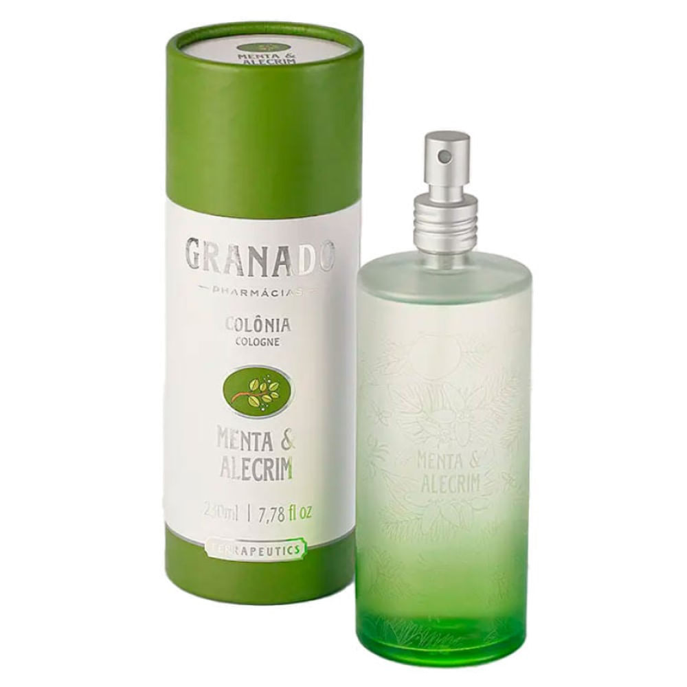 Colônia Granado Terrapeutics Menta & Alecrim 230ml em Oferta na Shopee