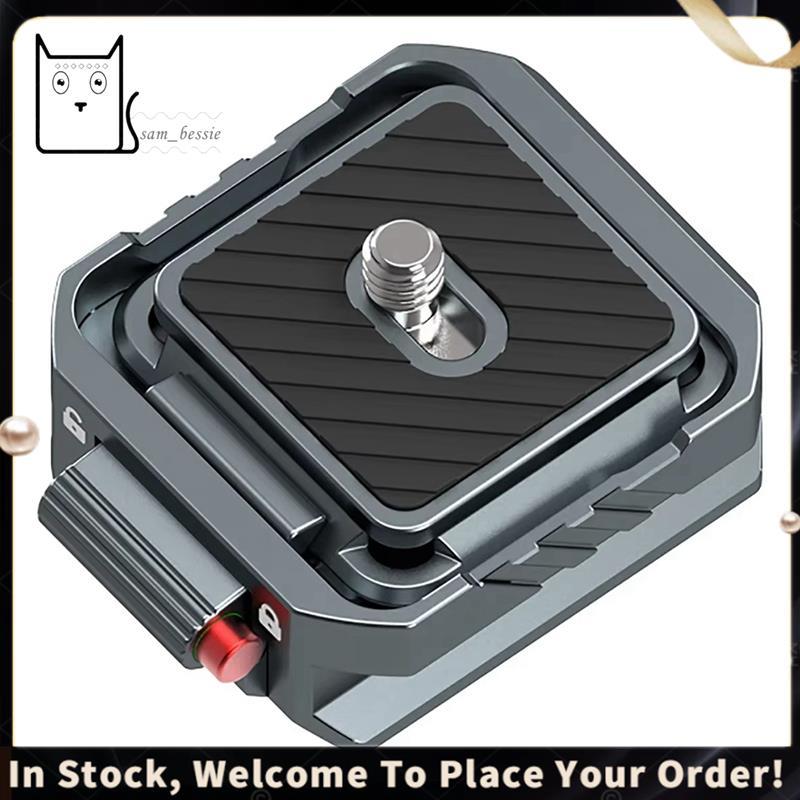 Kit De Liberação Rápida Arca Para Câmera Totalmente Metálica Tripé Estabilizador , Trilho Deslizante , Base De Fivela De