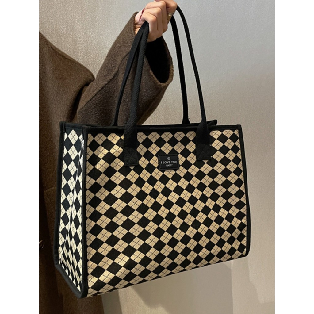 Bolsa de grande capacidade moda feminina bebê mãe bebê bolsa de lona bolsa mãe sacola com bebê mamãe