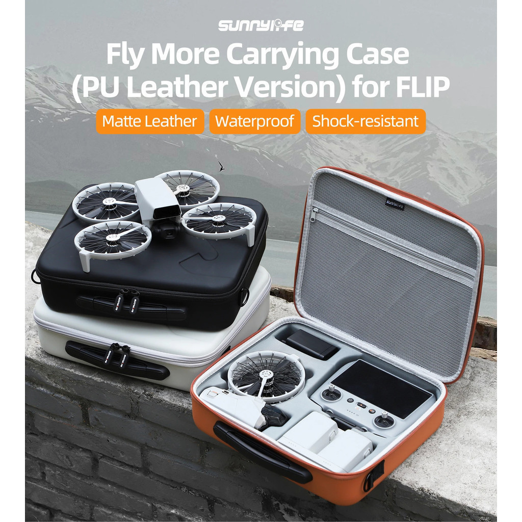 Sunnylife Para DJI Flip Saco De Armazenamento RC 2/N3 Caso Controle Remoto Portátil Caixa Transporte Bolsa Acessório