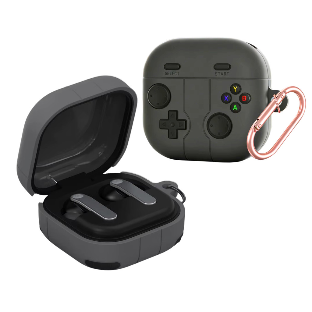 Capa Protetora Nerdcase para Samsung Galaxy Buds 4, Controle Videogame