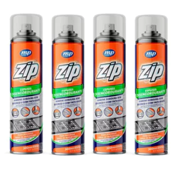 Spray Espuma Desengordurante Spray Zip Clean Limpeza 300ml Limpa Fogão Aeroflex
