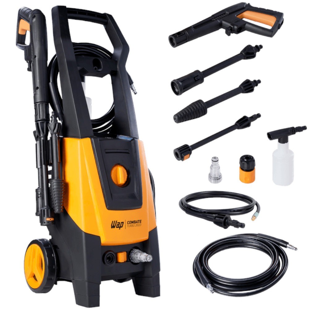 Lavadora de Alta Pressão Desentupidora 2100 libras - Combate Turbo Ultra 2600 Wap