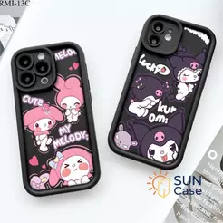 Capinha Para Xiaomi Redmi 15C 13C 14C 12C 15 12 13 4G 5G Capa De Macia Preta Case 5001 TYB