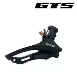 Câmbio Dianteiro GTS Puxa Cima Over 31,8mm Para 6/7/8 v Bicicleta
