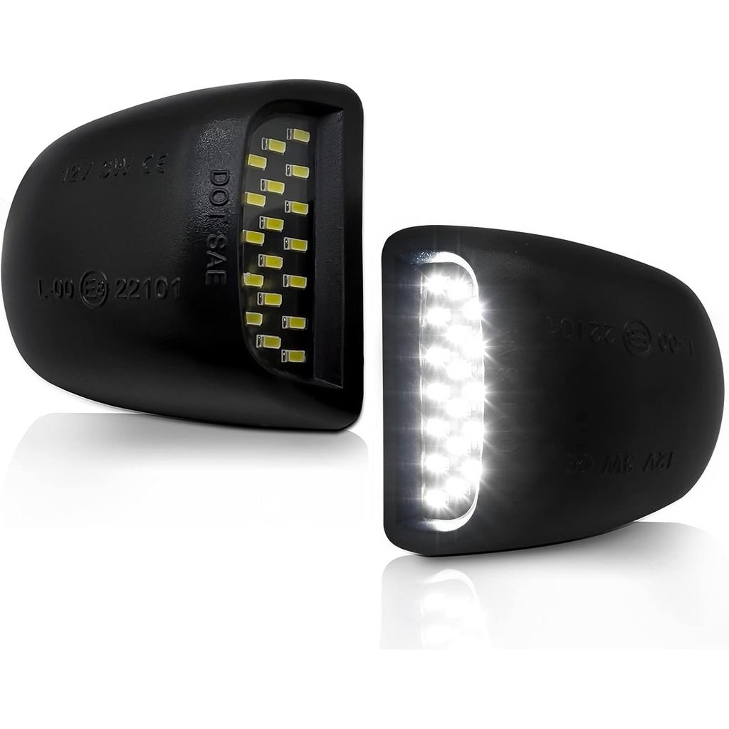 Conjunto de Lâmpada de Placa de Licença LED Completa Compatível com Chevy Silverado GMC Sierra 1500 2500 3500 Suburban T