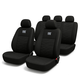 Kit Capas Tecido Grosso Automotivo Fiat Nova Logo Carro Palio Uno Punto Siena Argo Strada…