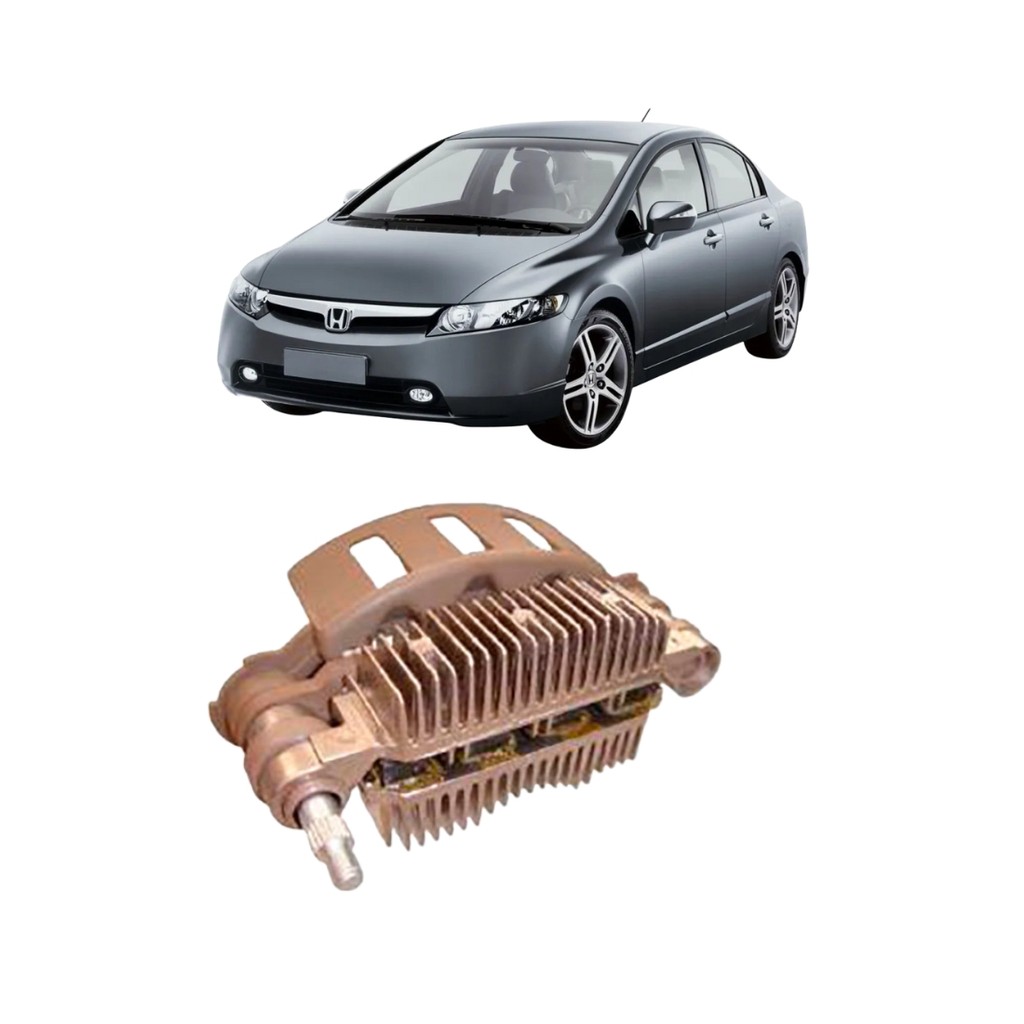 Ponte Retificadora Sist Mitsubishi 105ah Civic 2008 A 2011