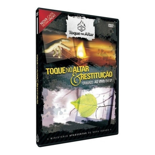 Dvd Toque No Altar E Restituição -gravado São Paulo