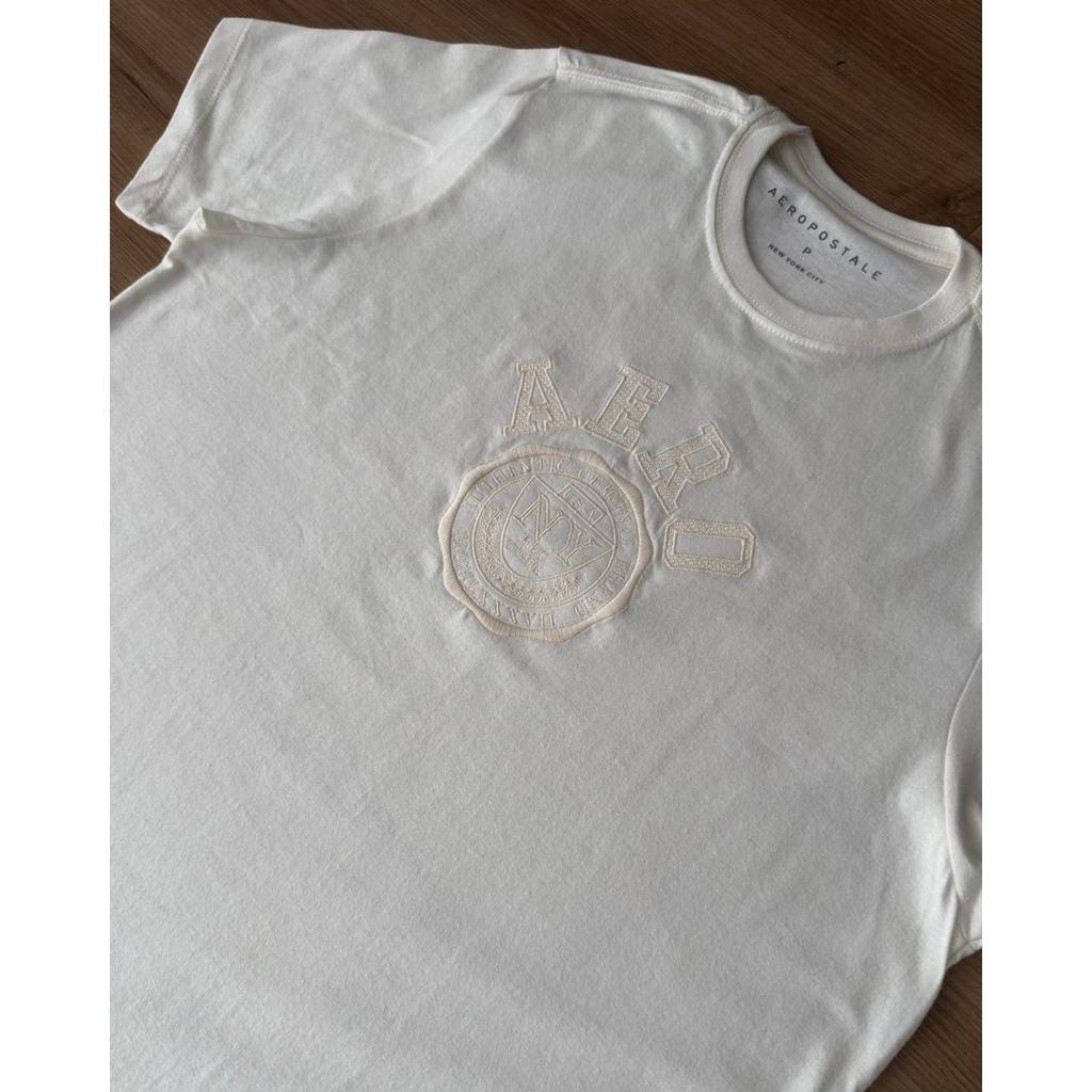Camiseta Masculino Bordada Aeropostale Off
