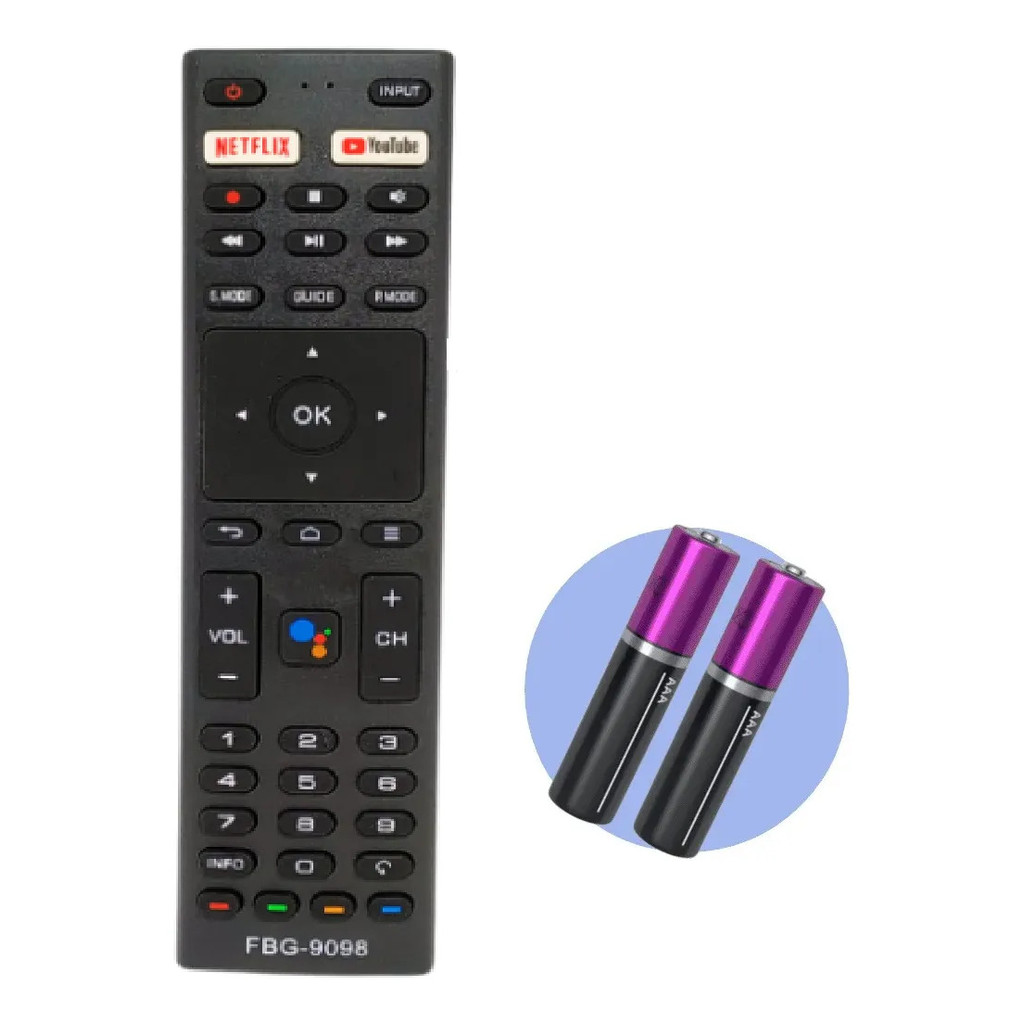 Controle Remoto Smart  Compatível C/ Jvc Modelo Fbg-9098