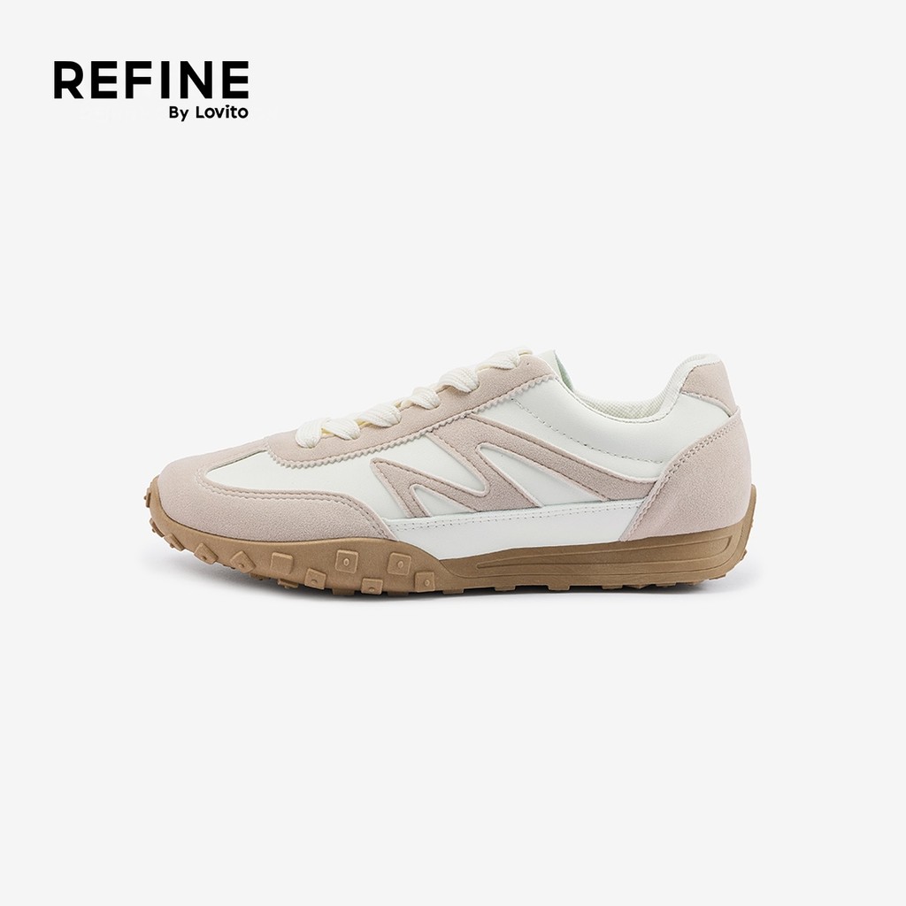 (Refine by Lovito) Tênis Casual Simples para Mulheres LR31E018
