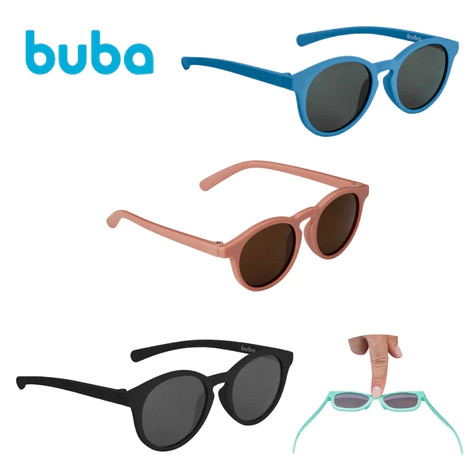 Óculos de Sol Para Bebê Fléxível Proteção UVA UVB Buba