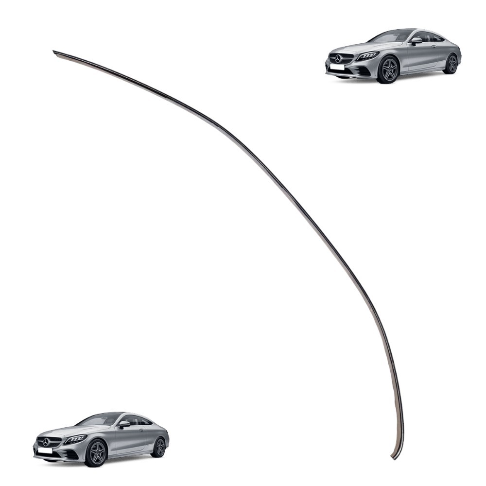 Friso Teto Mercedes C180 200 1.8 Cgi 2011 A 2014 Cromado