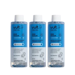 Combo Vult Facial: 3 Águas Micelares 200ml