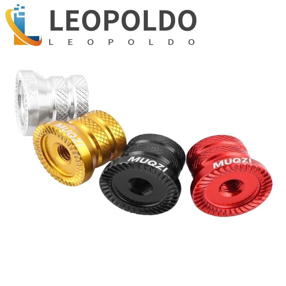 LEOPOLDO 1 Par De Porca De Cubo De Bicicleta , Eixo Com Design Antiderrapante Leve , De Alta Resistência