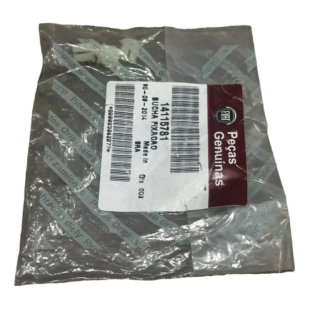 Kit 3 Bucha Parafuso Fixador Parachoque Fiat Tempra Original