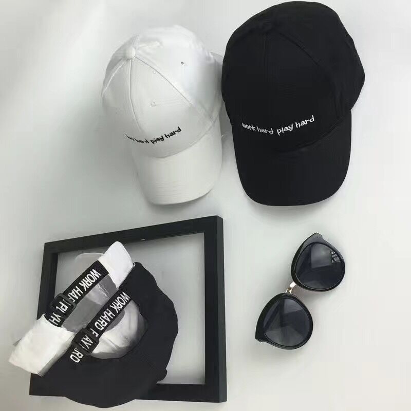 Idol Trainee Mesmo Estilo Boné de Beisebol Inglês Bordado Feminino Estudante All-Match Cap Sombrinha Chapéu Masculino