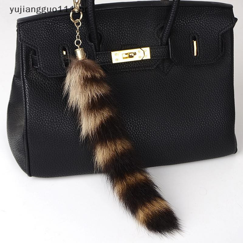#     Novo chaveiro de cauda de raposa, acessório de performance, pingente de pelo, acessório DIY, decoração de bolsa, p