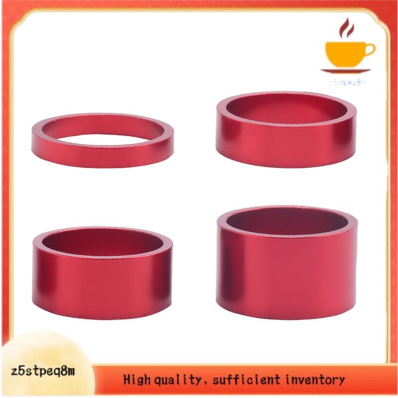 4 Pçs/Set 5/10/15/20mm Liga De Alumínio Headset Haste Espaçador MTB 28.6mm Garfo Arruela Tampa Para Bicicleta De Estrada