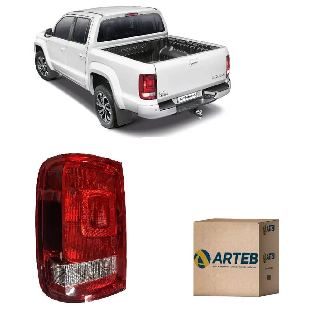 LANTERNA TRASEIRA AMAROK 10/21 ORIGINAL ARTEB ESQUERDO