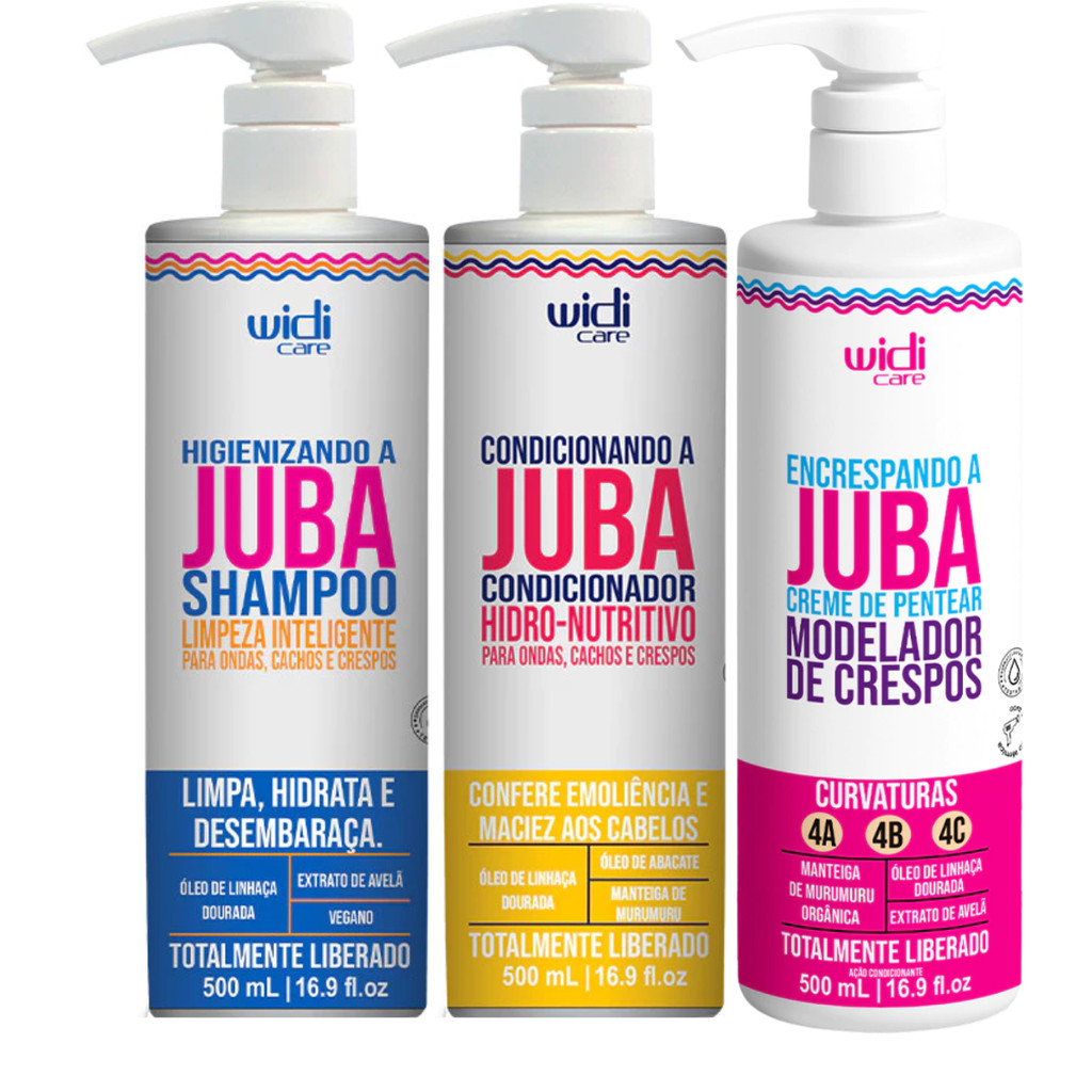 Kit Widi Care Encrespando a Juba