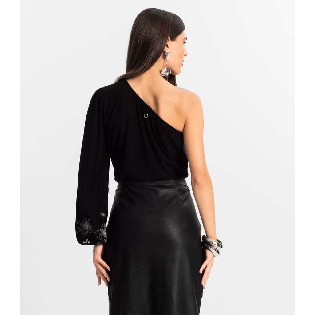 Detalhes do Blusa Feminina Endless Preto