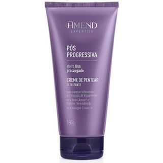 Creme de Pentear Defrisante Amend Expertise Pós Progressiva 180g em Oferta na Shopee