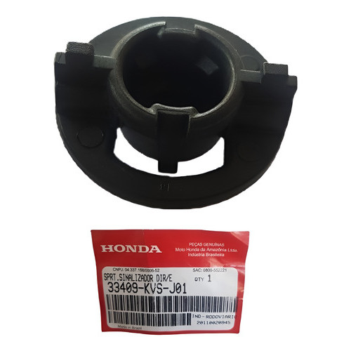 Trava Suporte Seta Pisca Cg Titan 150 160 Original Honda  Preto