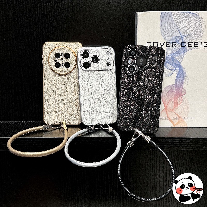 Capa De Telefone Luxuosa De Couro De Cobra PU Para Redmi Note 15 14 13 Pro Plus SE K90 Max K80 K70 K60 5G 4G Fofa E Maci